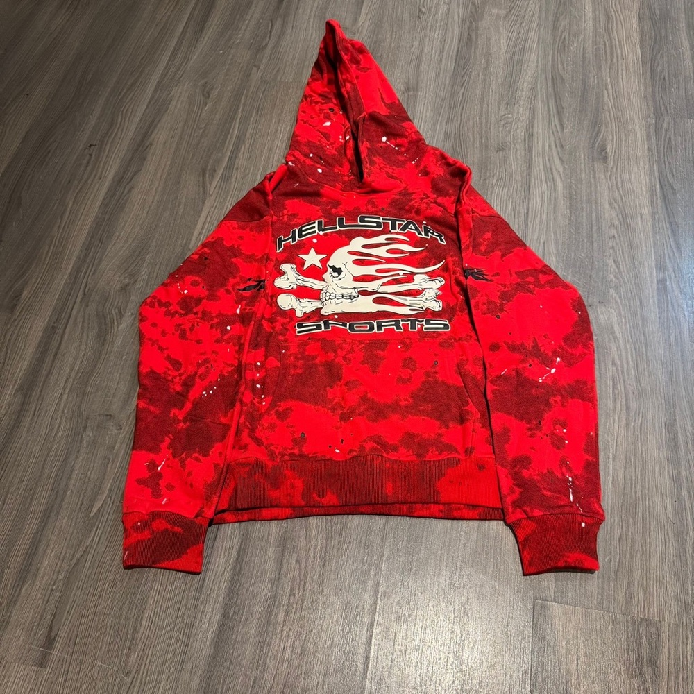 Red Hellstar Sports Hoodie